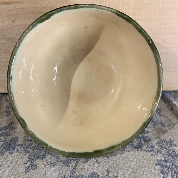 Antique 1800s Chesapeake Pottery 5.5" Majolica Bowl Blackberry - Picture 5 of 7